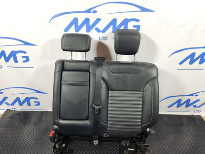 16-19 MERCEDES BENZ GLE ML W166 REAR LEFT N/S/R BLACK LEATHER SEAT BACKREST