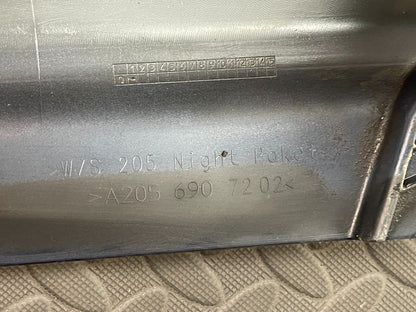 14-21 MERCEDES C CLASS W205 RIGHT DRIVER SIDE SKIRT A2056907002 A2056907202
