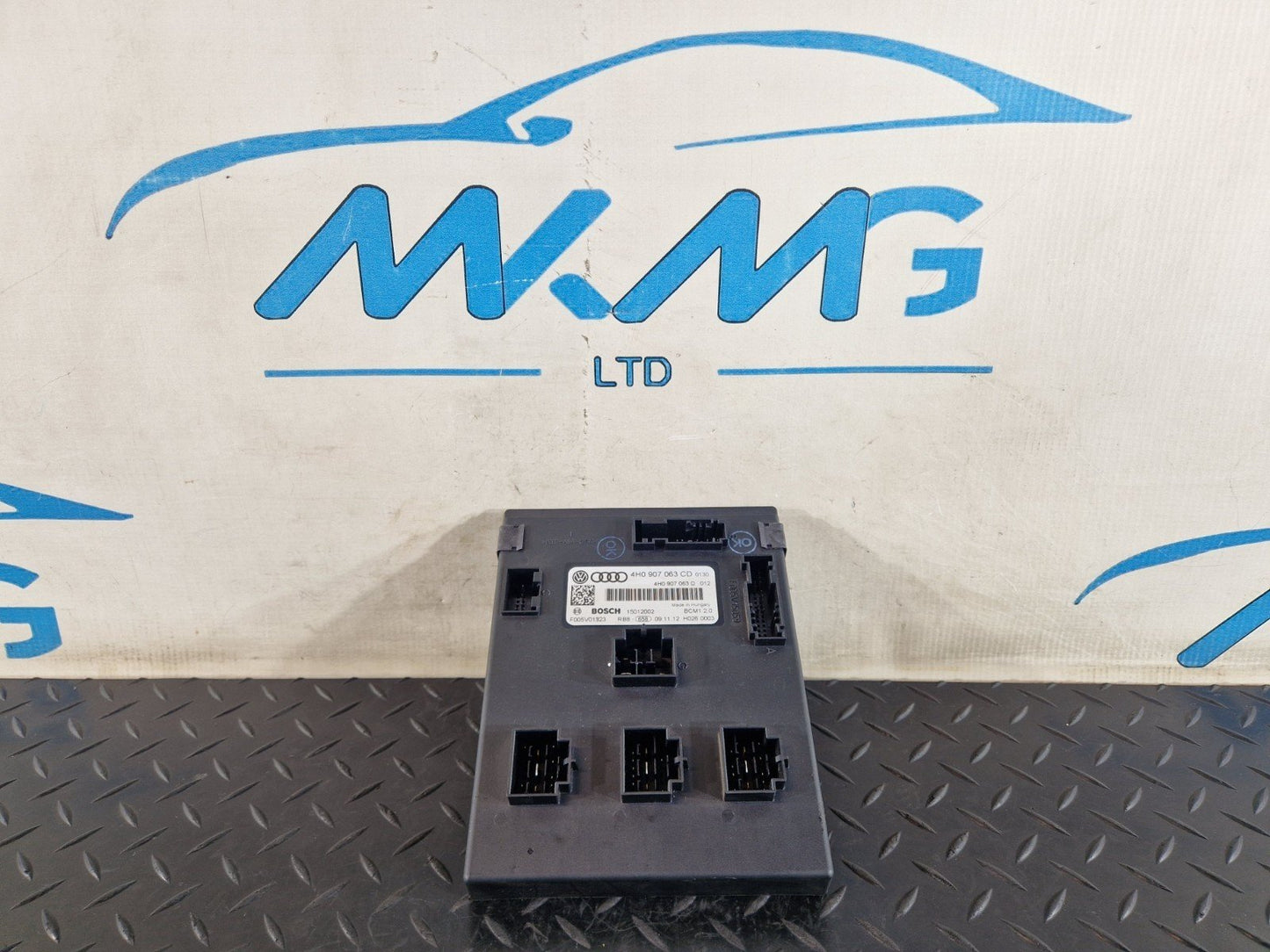 10-18 VW TOUAREG 7P GENUINE BODY CONTROL MODULE ECU 4H0907063CD
