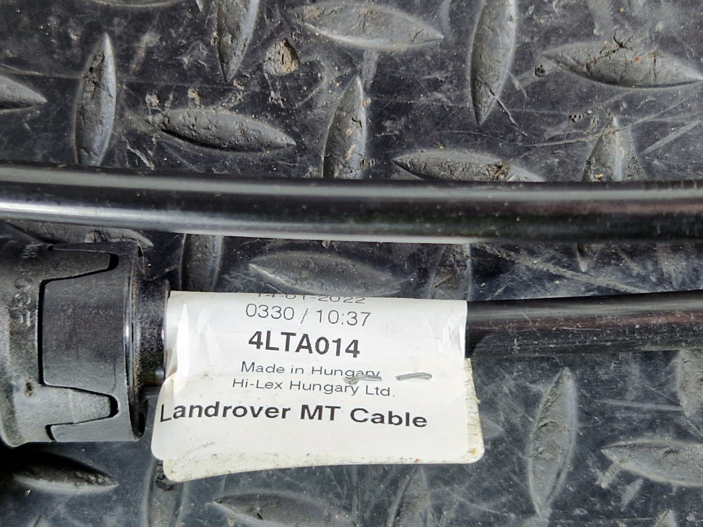 19-ON RANGE ROVER EVOQUE L551 GENUINE GEAR LEVEL LINKAGE GEARBOX LK72-7E395-AA