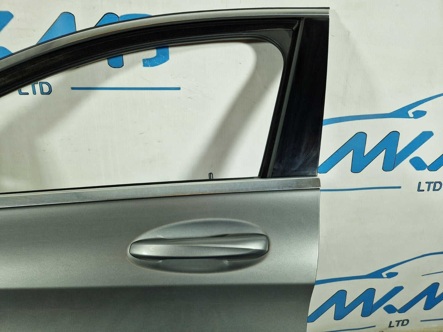 14-21 MERCEDES BENZ C CLASS W205 FRONT LEFT N/S/F COMPLETE DOOR SILVER 792
