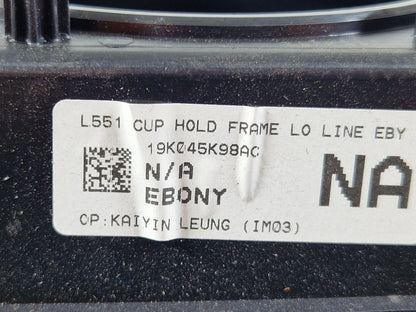 19-ON RANGE ROVER EVOQUE L551 CENTER CONSOLE CUP HOLDER TRIM BEZEL K8D2045K98A