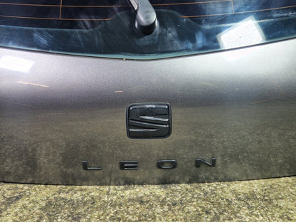 Seat Leon MK3 5F Rear Complete Boot Lid Tail Gate in Technic Grey S7K