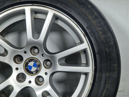 BMW X3 E83 SUV Genuine 17" Alloy Wheel with Tyre 3mm 235/55/17 3412060 0344079