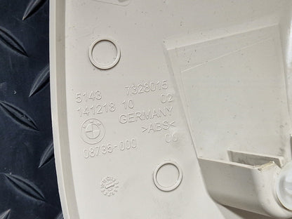11-18 BMW 6 SERIES F06 RHD FRONT LEFT BOTTOM FOOT AREA TRIM COVER 7328015