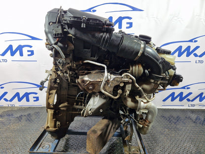 16-19 MERCEDES GLE 500e W166 3.0 OM276.821 PETROL TWIN TURBO COMPLETE ENGINE