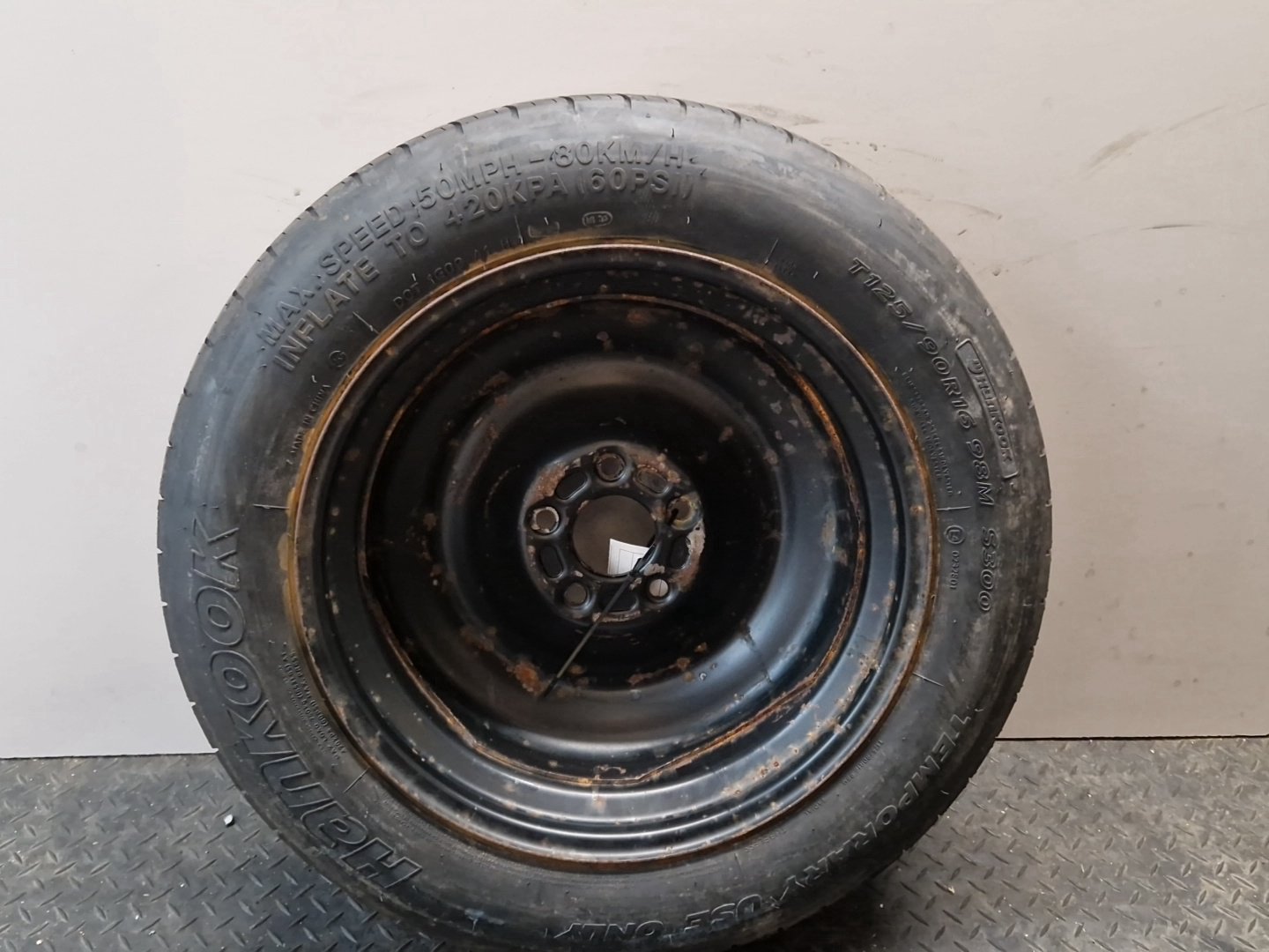 Ford Focus MK3 Estate 16" Spare Wheel with Hankook Tyre 125/90/16