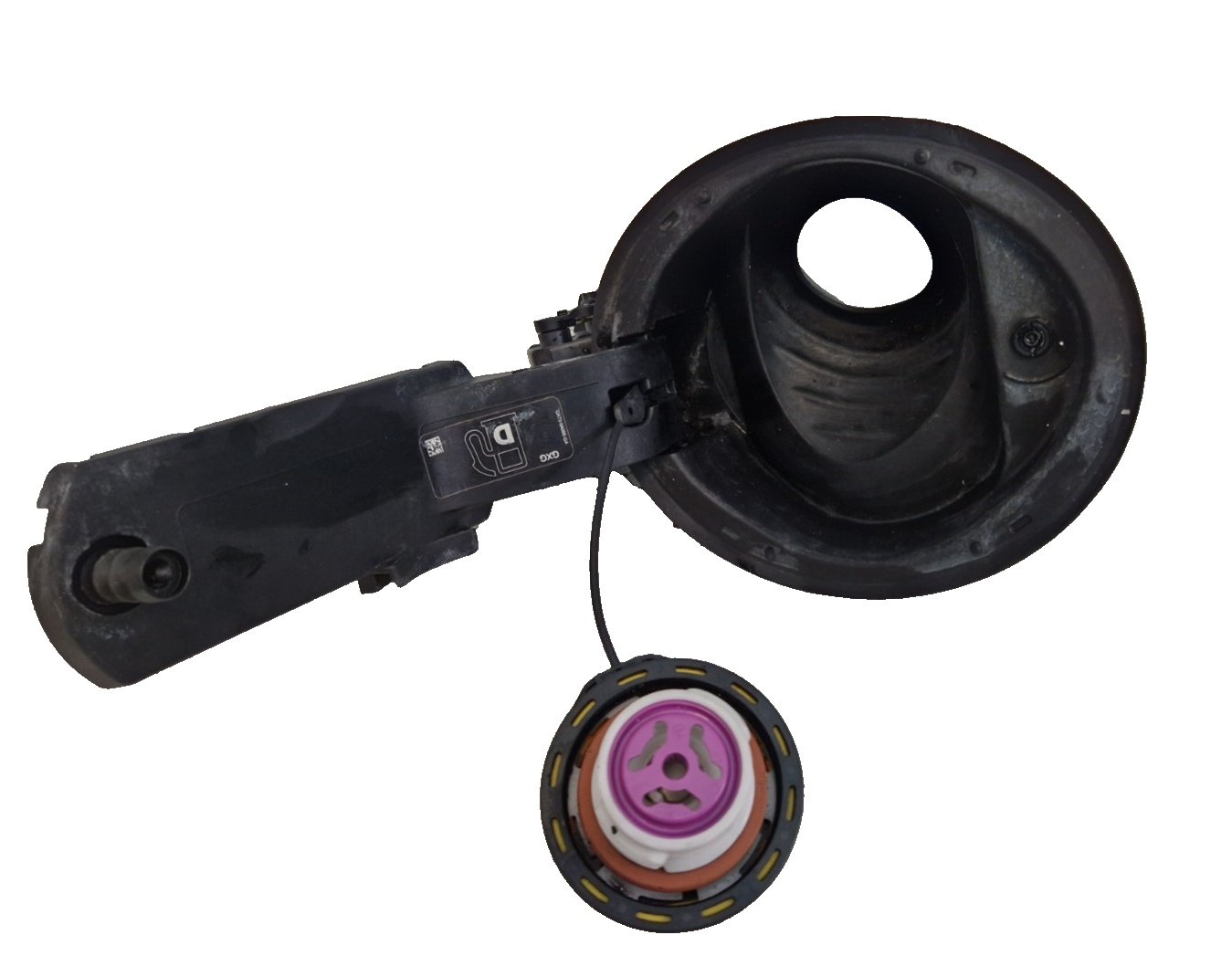 17-ON LAND ROVER DISCOVERY L462 OEM FUEL FILLER NECK HOUSING ASSEMBLY HY3227936