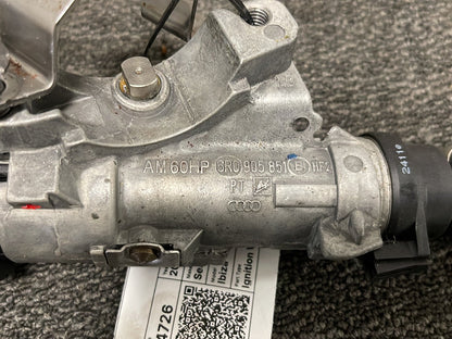 Seat Ibiza MK4 FL- 6J Hatchback Genuine Ignition Switch Barrel &amp; Key 6R0905851B