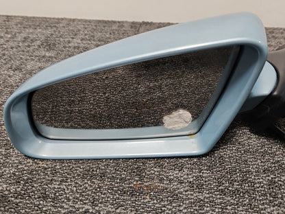 Audi A6 Quattro MK3 (4F) (C6) Estate Front Left Door Wing Mirror in Blue G9/Y5R