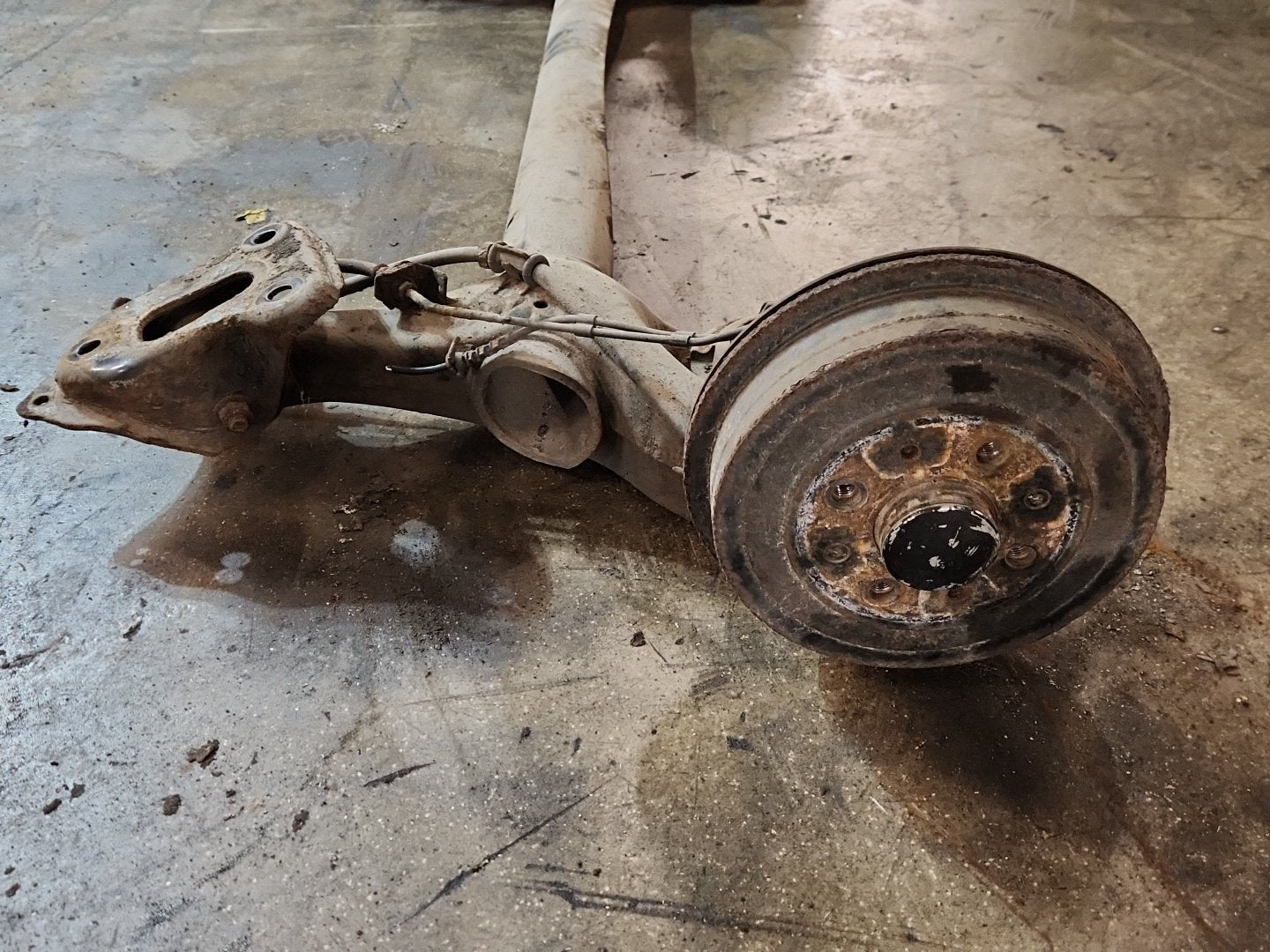 Vauxhall Corsa MK3 (D) (4400) Hatchback 1.2 Petrol Genuine Rear Axle Assembly