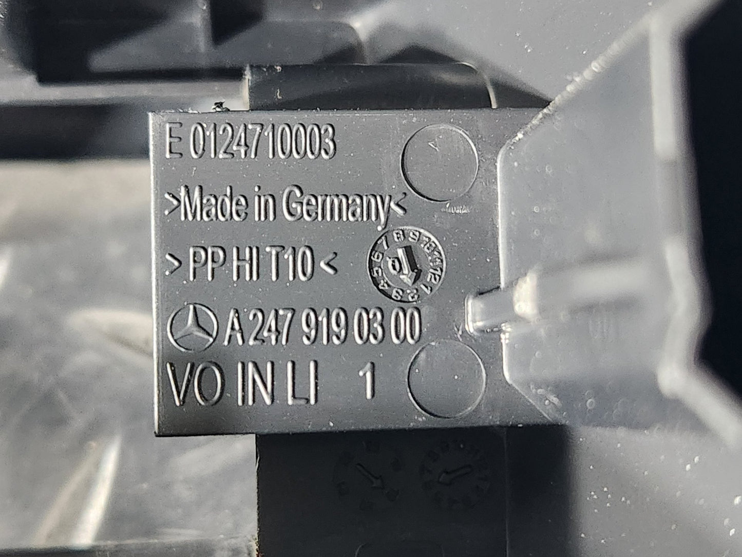 2019 Mercedes-Benz B200d B-Class W247 SUV Key 2479190300