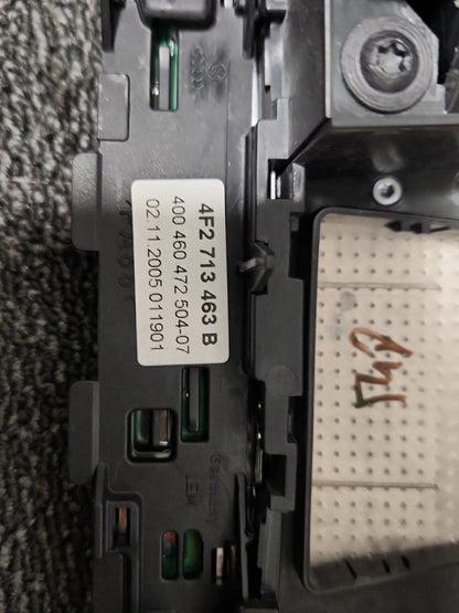 Audi A6 Quattro MK3 (4F) (C6) Estate Genuine Centre Console Unit 4F2713463B