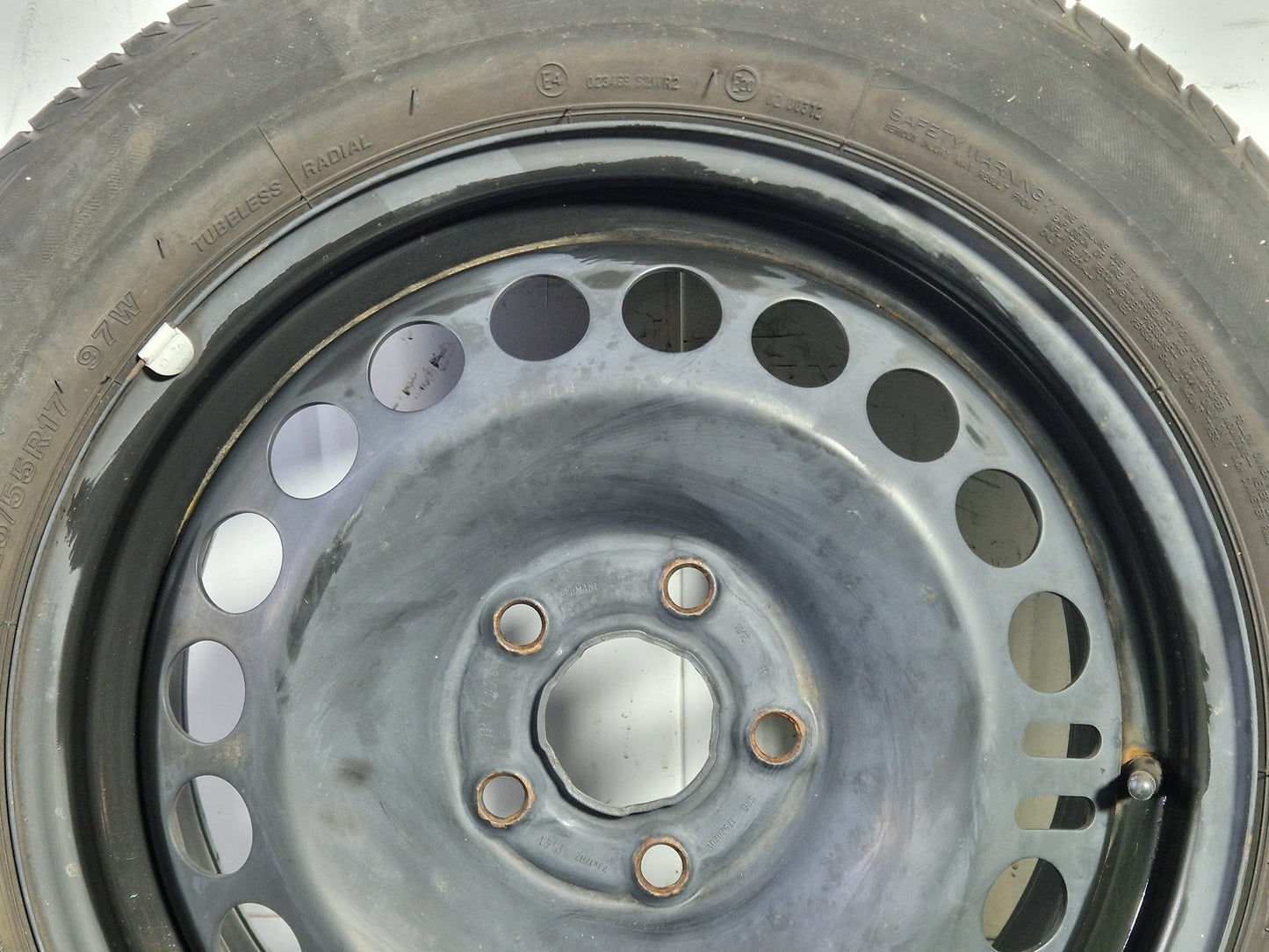 Vauxhall Insignia MK1 Spare Space Saver Steel Wheel 225/55/17 17520201 6mm