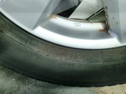 Nissan X-Trail MK2 (T31) 17" Alloy Wheel with Tyre 215/60/17 ~4mm