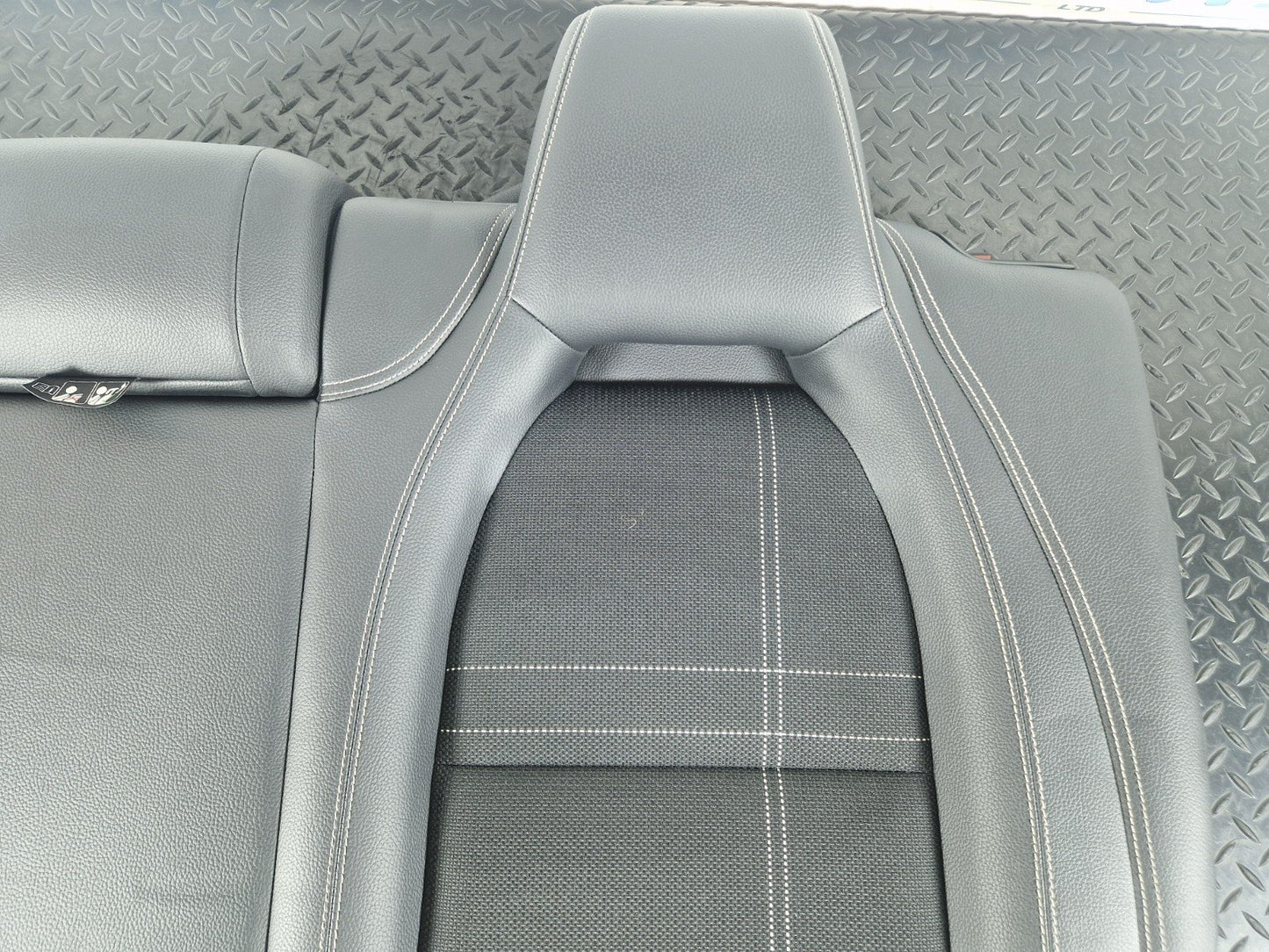 13-19 MERCEDES BENZ CLA C117 GENUINE REAR LEFT N/S BACKREST HALF LEATHER SEAT