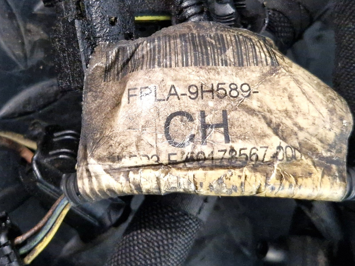 17-ON LAND ROVER DISCOVERY L462 3.0 DIESEL 306DT ENGINE WIRING LOOM FPLA9H589CH