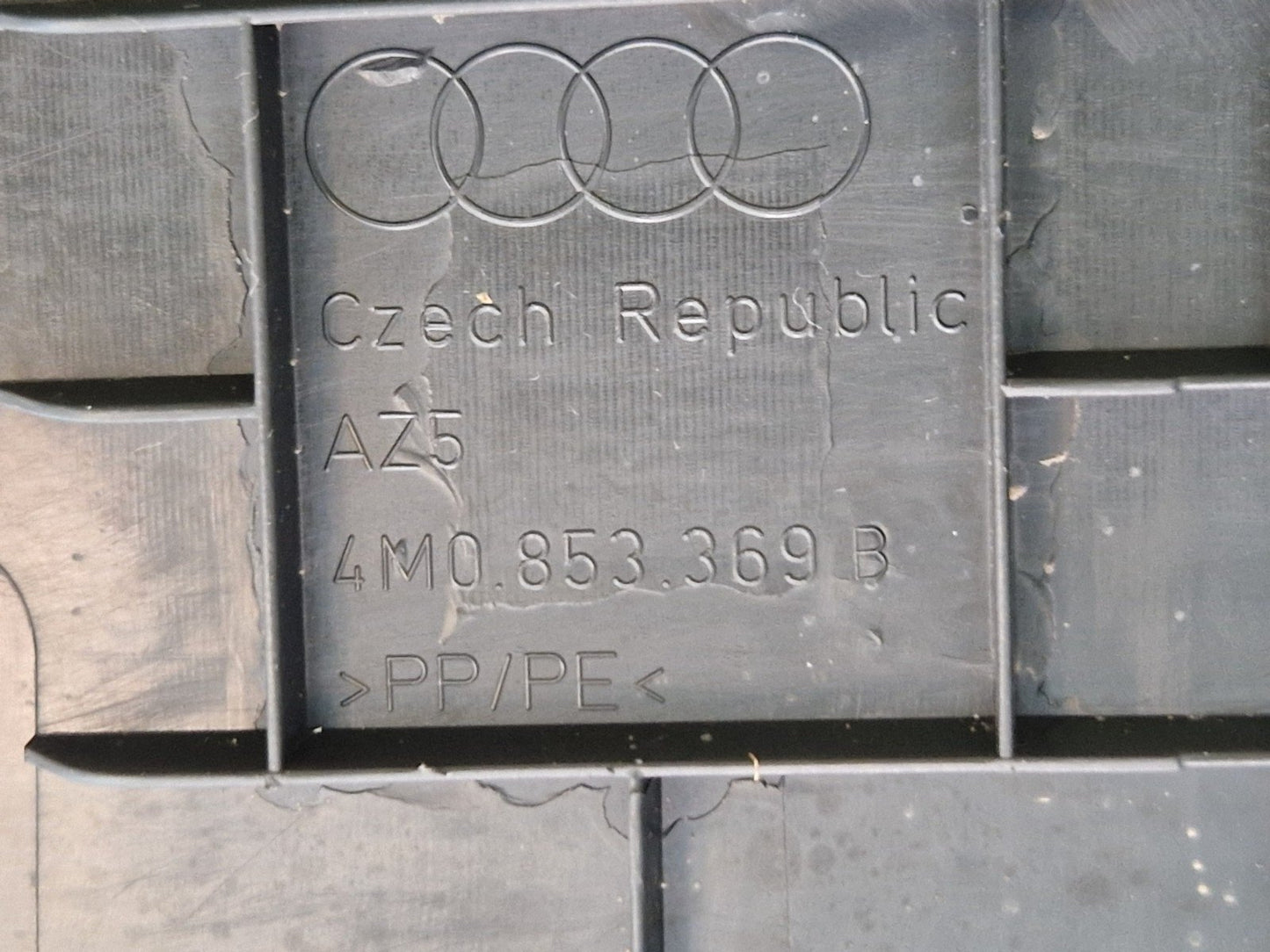 16-20 AUDI Q7 4M GENUINE FRONT LEFT N/S INTERIOR STEP TRIM 4M0853369B