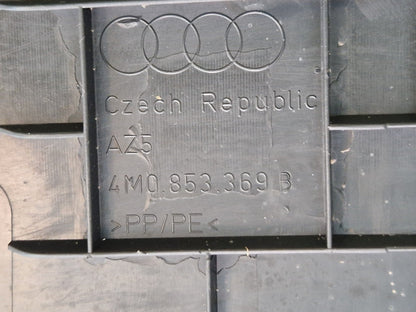 16-20 AUDI Q7 4M GENUINE FRONT LEFT N/S INTERIOR STEP TRIM 4M0853369B