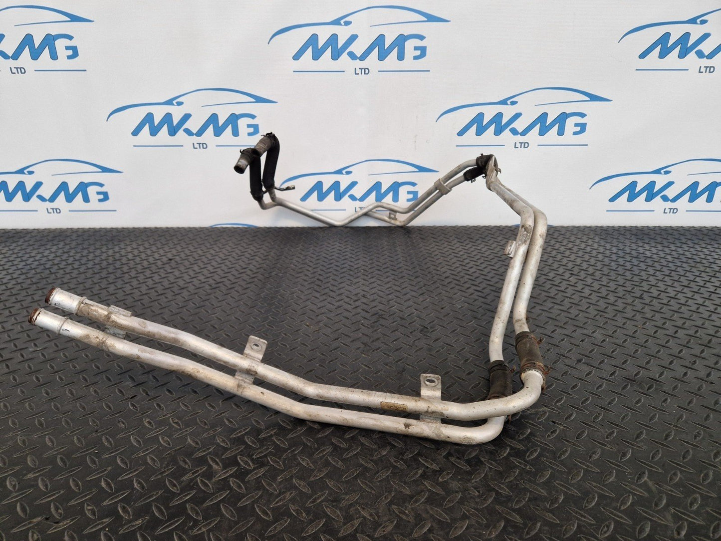 16-20 AUDI Q7 4M GENUINE ENGINE COOLANT HOSE PIPES 4M0121085M 4M0121123G