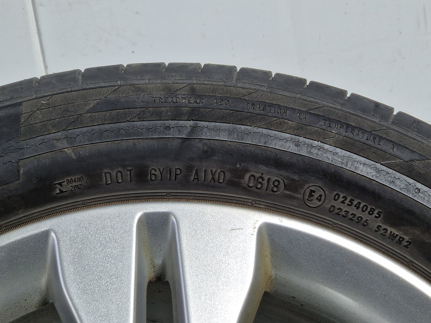 Mercedes-Benz GLA 18" Alloy Wheel with Tyre 235/50/18 ~5mm A1564011300
