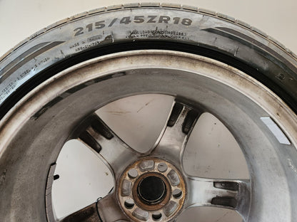 Volvo V50 MK2 FL (MW) 18" Alloy Wheel with Tyre 215/45/18 ~6mm