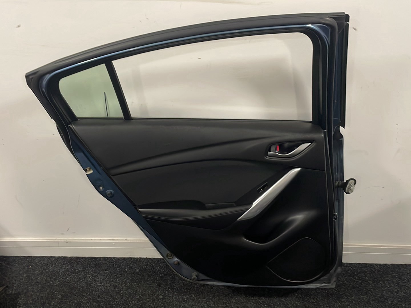 Mazda 6 MK3 (GJ) Saloon Genuine Rear Left N/S Passenger Complete Door in Blue