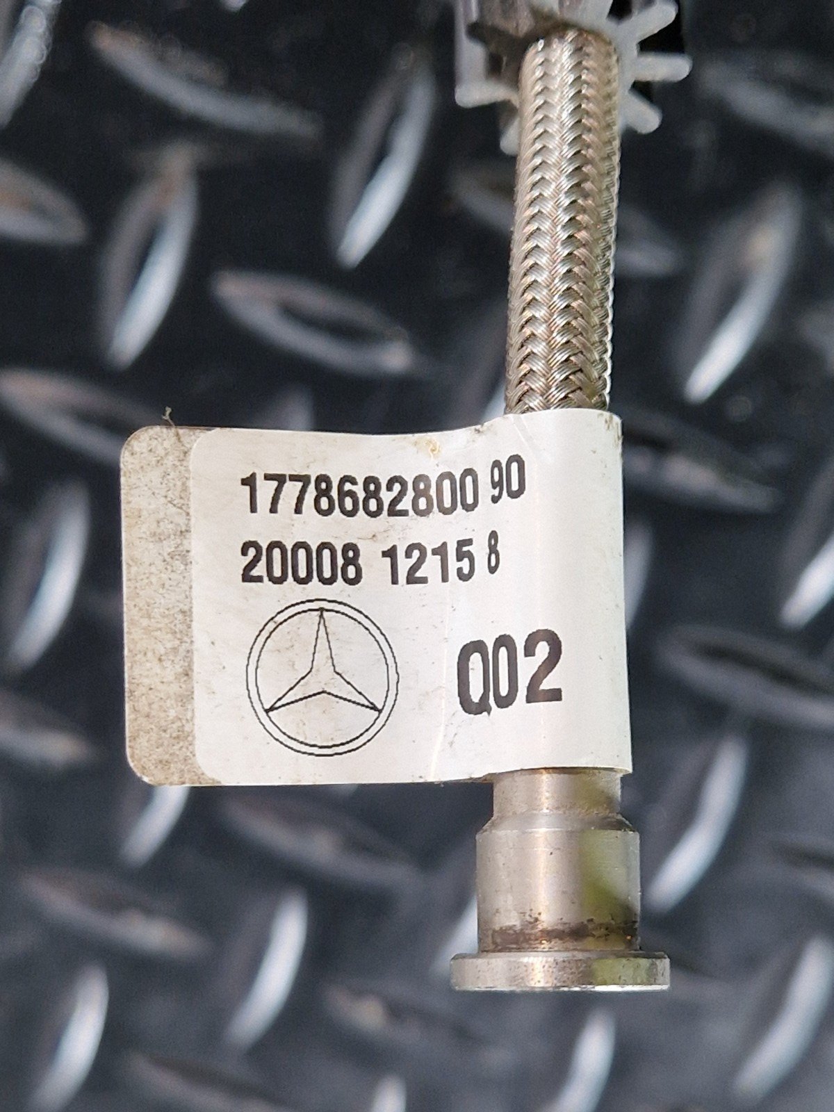 19-ON MERCEDES BENZ B CLASS W247 TURBOCHARGER OIL FEED PIPE A1778682800