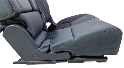 14-19 LAND ROVER L550 DISCOVERY REAR LEFT N/S 2ND ROW LEATHER DOUBLE TWIN SEAT