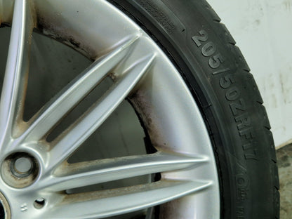 BMW 116i E87 17" Alloy Wheel with Tyre (Run-Flat) ~6mm 205/50/17