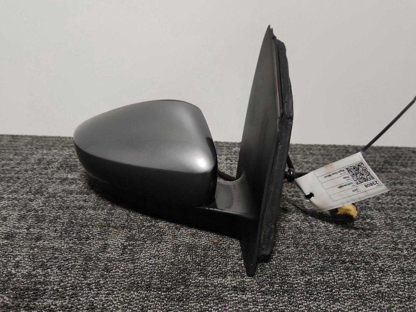 Volkswagen Polo 6R - MK5 Hatchback Front Right Wing Mirror in Pepper Grey U5/D7R