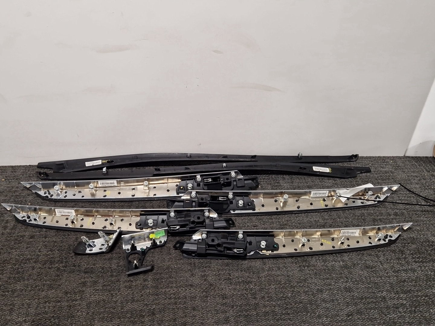 BMW X5 E70 Genuine Door &amp; Dashboard Trim Cover Bamboo Set