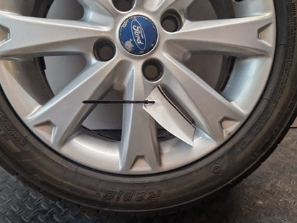 2009 Ford Fiesta MK7 (B299) 15" Alloy Wheel with Tyre 195/50/15 ~4mm 8V211007GA
