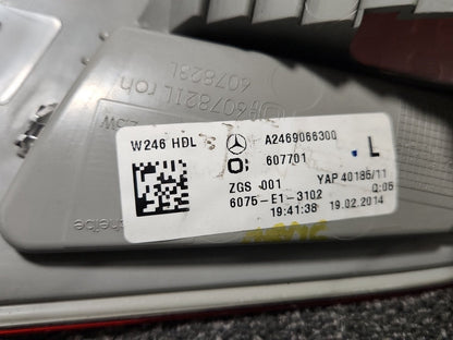 Mercedes-Benz B-Class W246 Genuine Rear Left N/S Inner Tail Light A2469066300