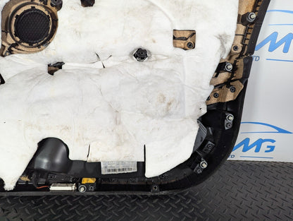16-22 BMW X1 F48 FRONT PASSENGER SIDE DOOR CARD PANEL IN BLACK