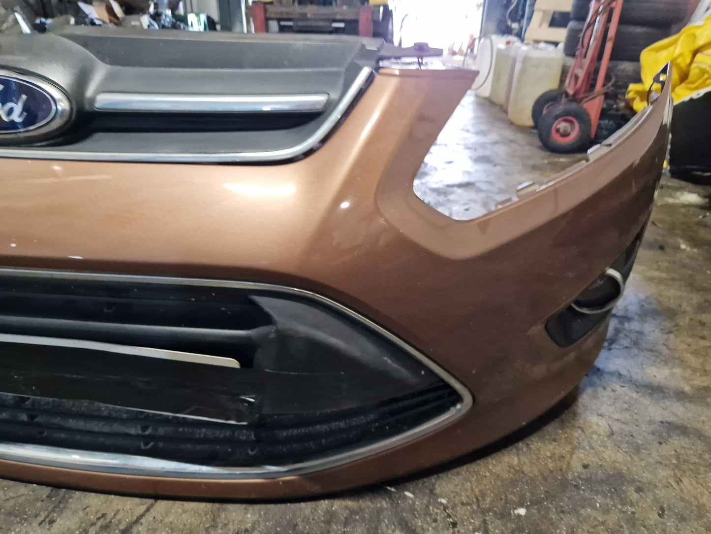 Ford C-Max MK2 (C344) MPV Complete Front Bumper in Brown Burnished Glow