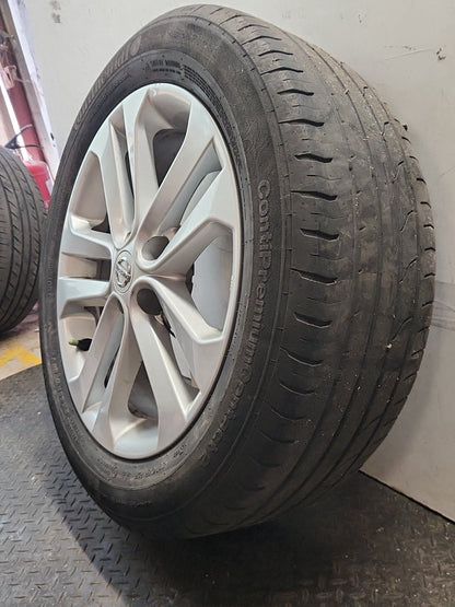 Nissan Juke MK1 (F15) 17" Alloy Wheel with Tyre 215/55/17 ~3mm