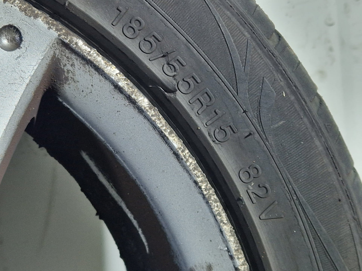 Honda Jazz 16" Alloy Wheel with Tyre ~3mm 185/55/16 SAA560C
