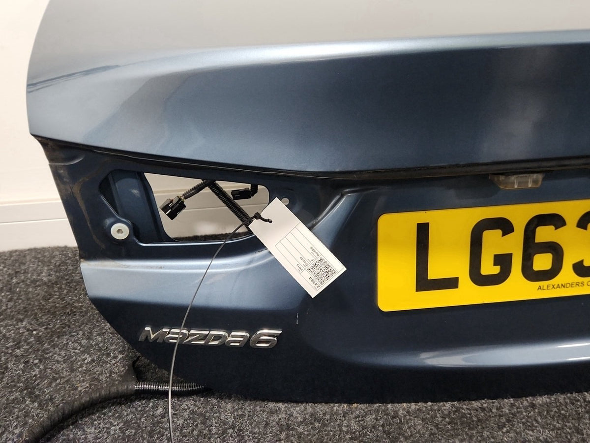 Mazda Mazda6 MK3 (GJ) Saloon Bootlid Trunk Tailgate in Blue