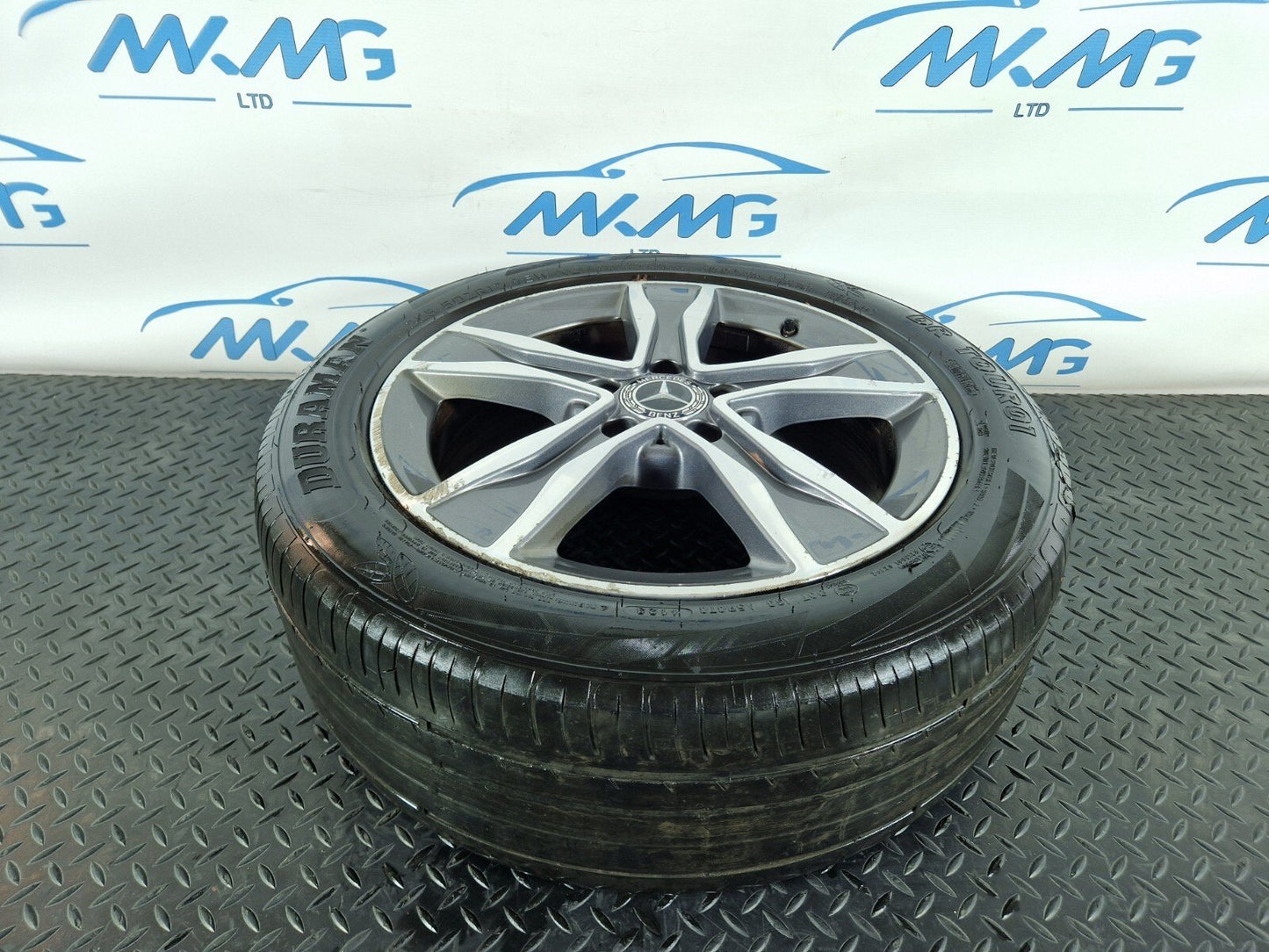 14-21 MERCEDES BENZ C CLASS W205 17INC ALLOY WHEEL & TYRE A2054010800 7Jx17H2