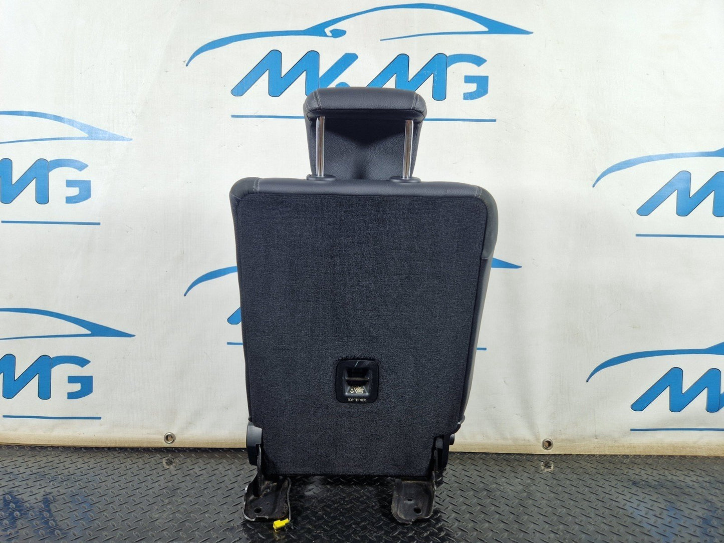 11-19 MERCEDES BENZ ML W166 REAR RIGHT DRIVER SIDE SEAT BACKREST HALF LEATHER