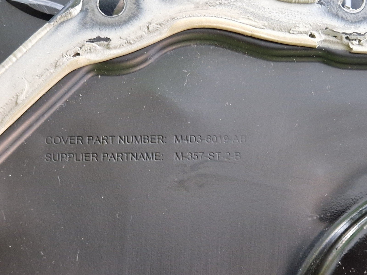 19-ON RANGE ROVER EVOQUE L551 2.0 204DTY GENUINE GASKET FLANGE M4D3-6L073-AB