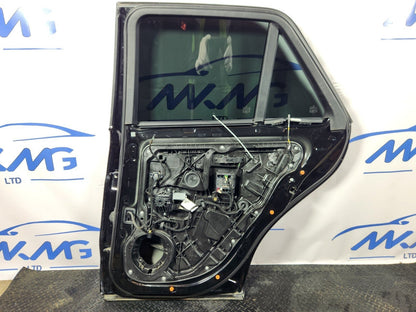 16-19 MERCEDES BENZ GLE W166 GENUINE REAR RIGHT O/S/R COMPLETE DOOR IN BLACK 197