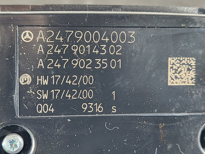 Mercedes-Benz B200d B-Class W247 SUV Centre Multi-Function Switch A2479004003