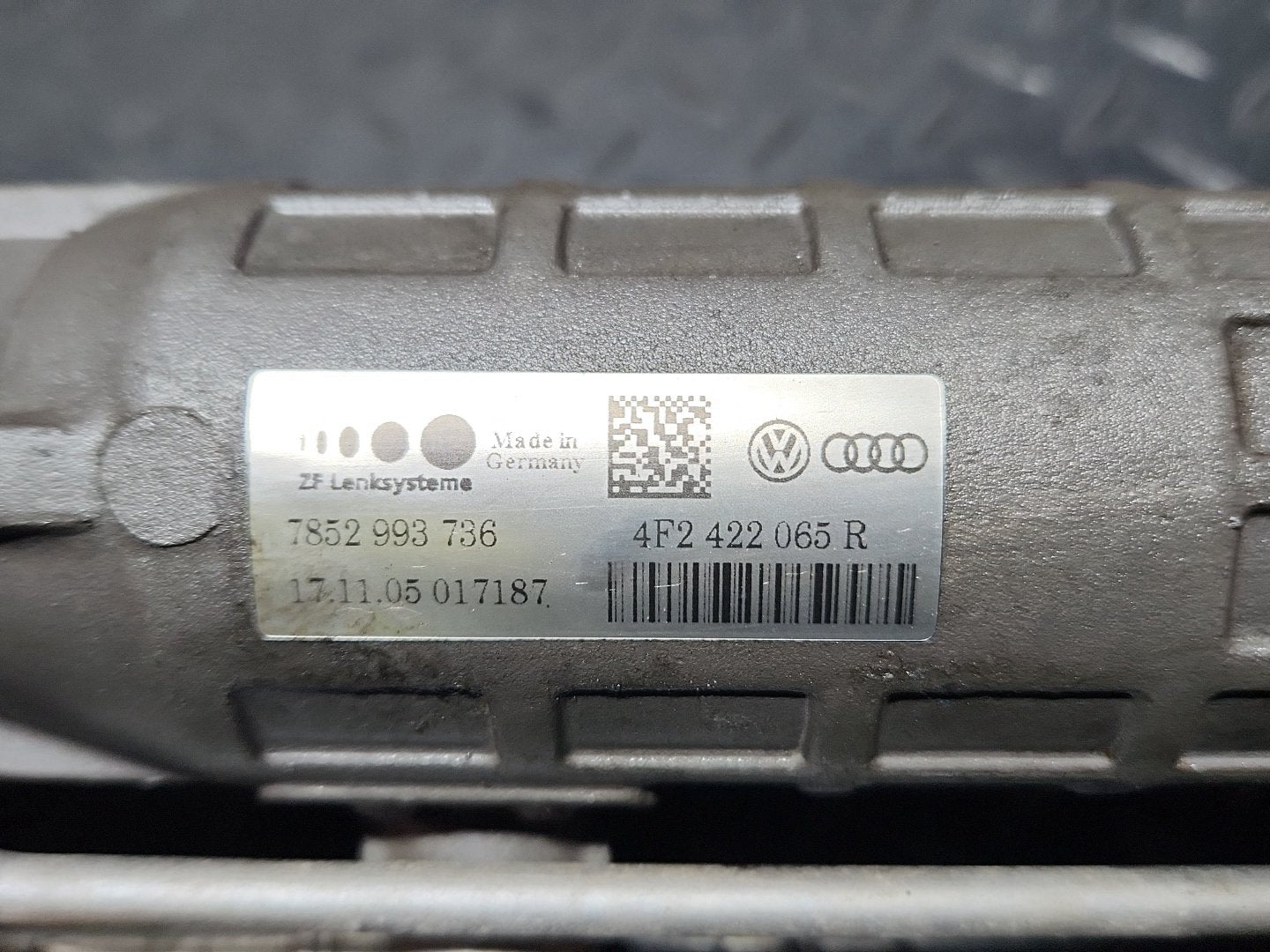 Audi A6 Quattro MK3 (4F) (C6) Estate Genuine Power Steering Rack 7853501137