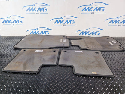 11-19 MERCEDES BENZ ML W166 GENUINE FLOOT MAT SET x4 A1666800648 A1666840803