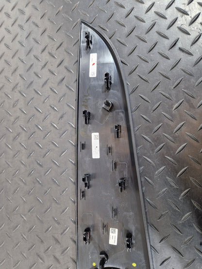 GENUINE DOOR TRIM MERCEDES REAR LEFT DOOR STRIP GLOSS BLACK A2057300122