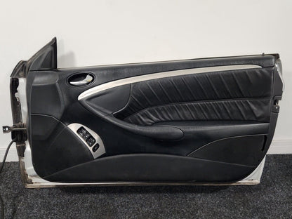 Mercedes CLK-Class C209 Convertible Front Right Complete Door in Iridium Silver