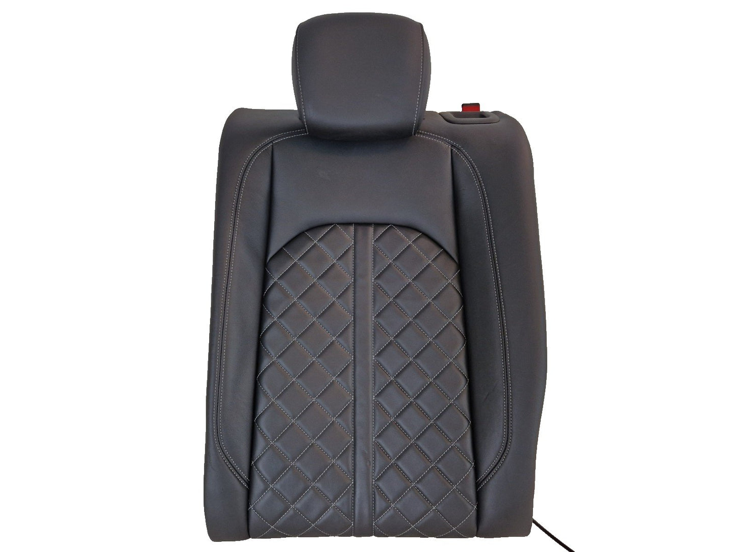 17-24 AUDI S5 F5 REAR LEFT N/S/R GENUINE LEATHER BACKREST COMFORT SEAT