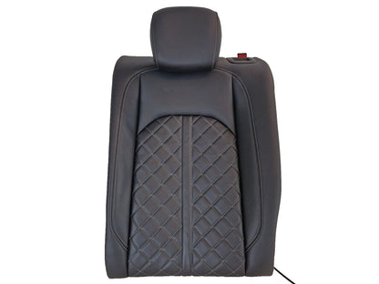 17-24 AUDI S5 F5 REAR LEFT N/S/R GENUINE LEATHER BACKREST COMFORT SEAT